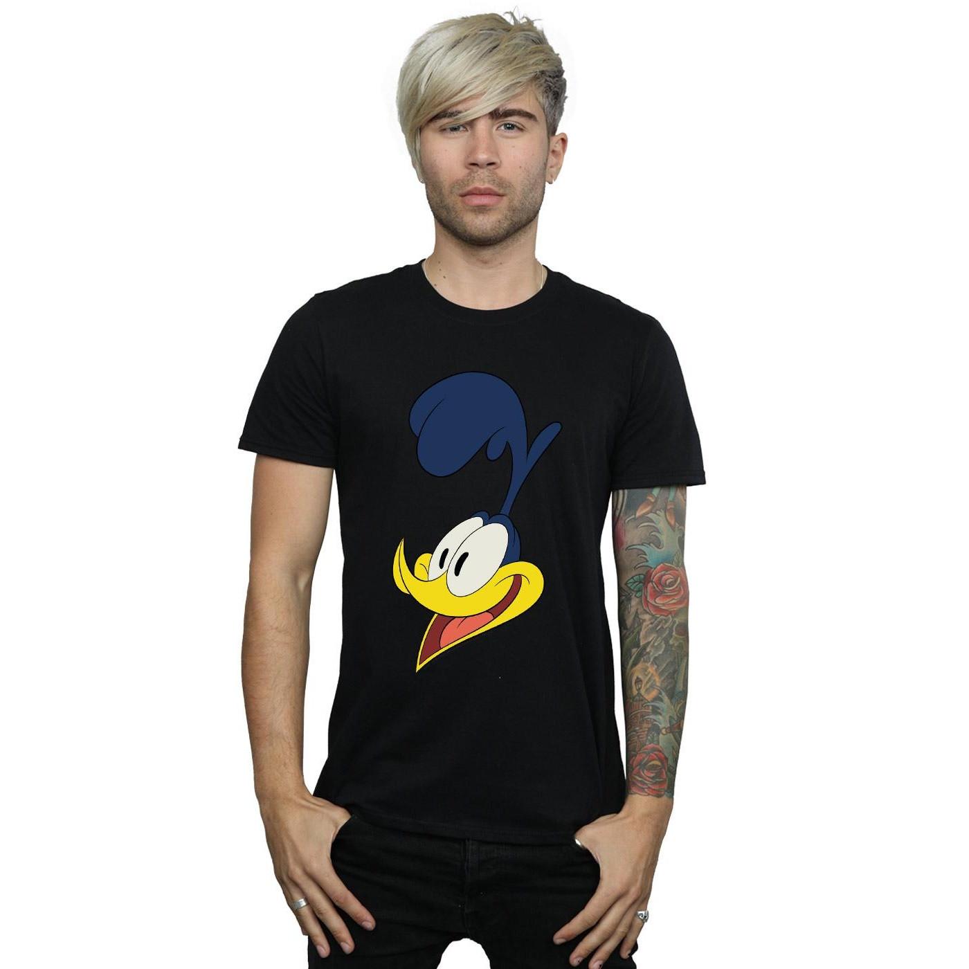 LOONEY TUNES Road Runner Head Print T-Shirt