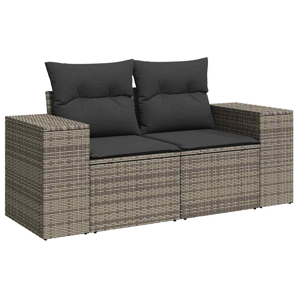 VidaXL Gartensofa set poly-rattan