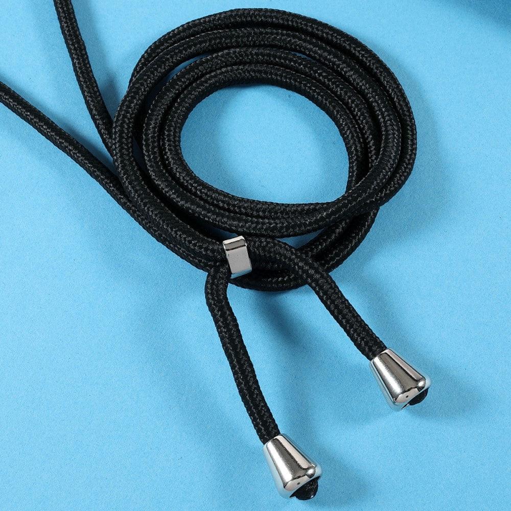 Cover-Discount Galaxy A22 5G - Transparante Hülle mit Umhängeband