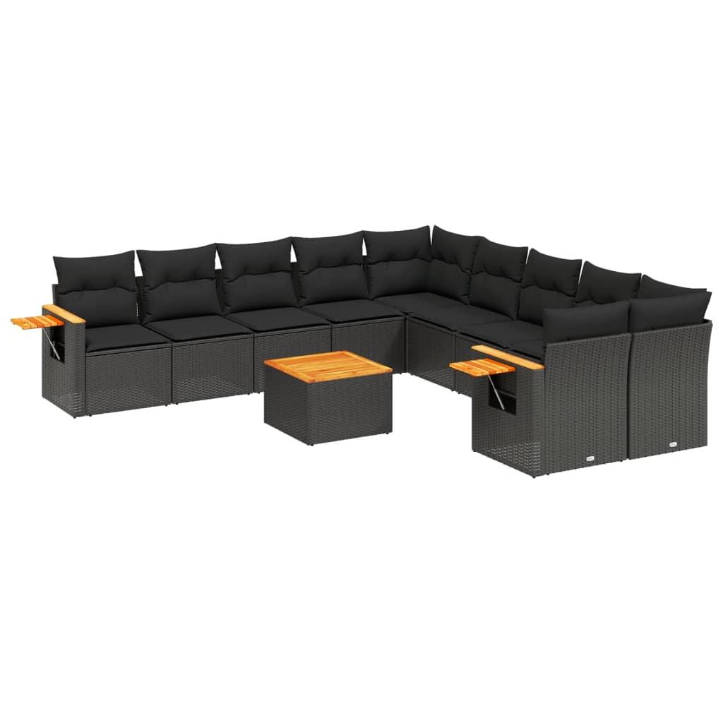 VidaXL Garten sofagarnitur poly-rattan