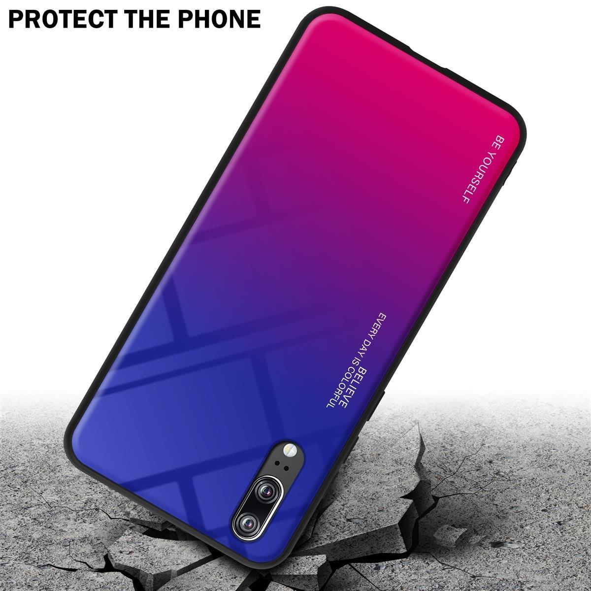 Cadorabo Hülle für Huawei P20 Zweifarbig