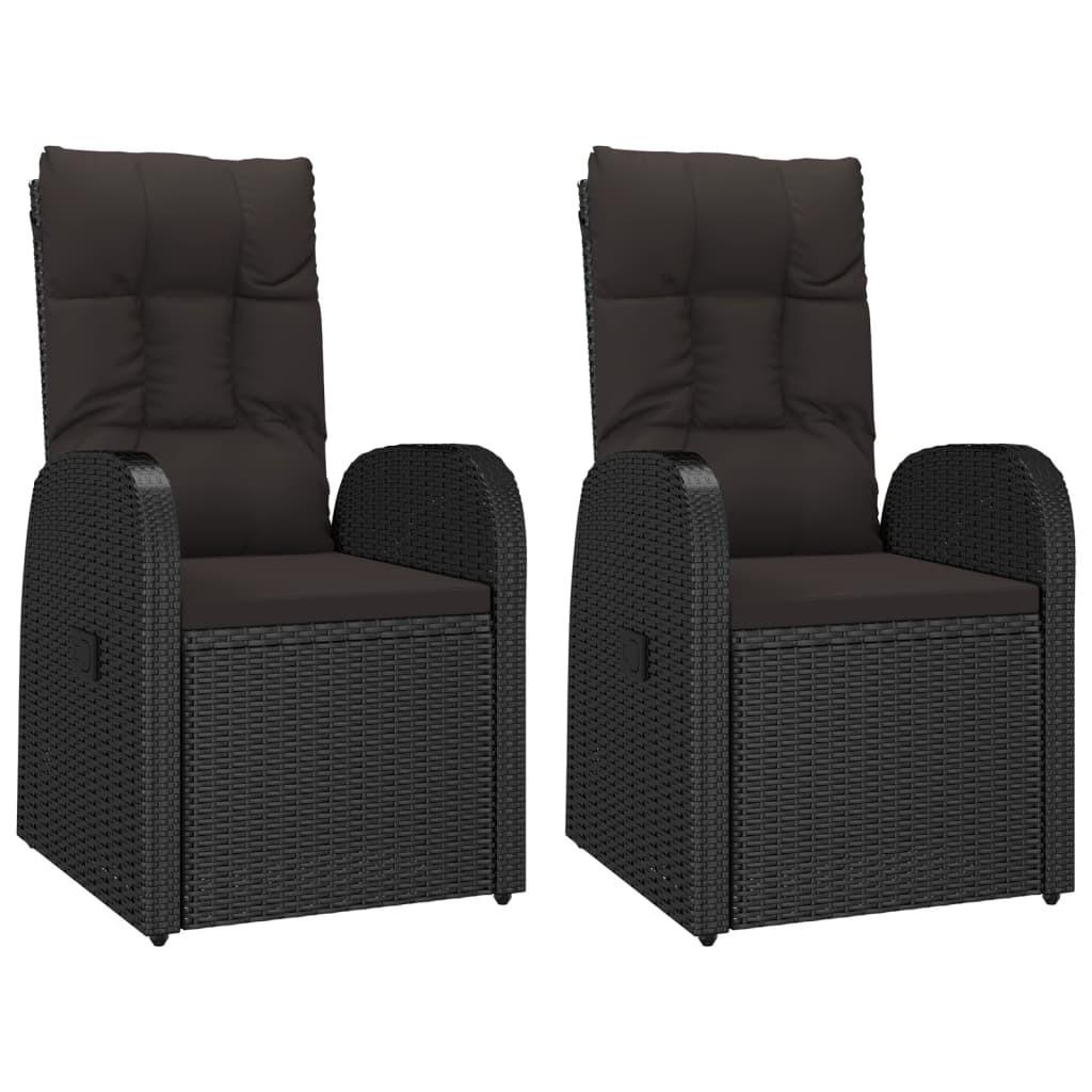 VidaXL Garten-liegestuhl poly-rattan