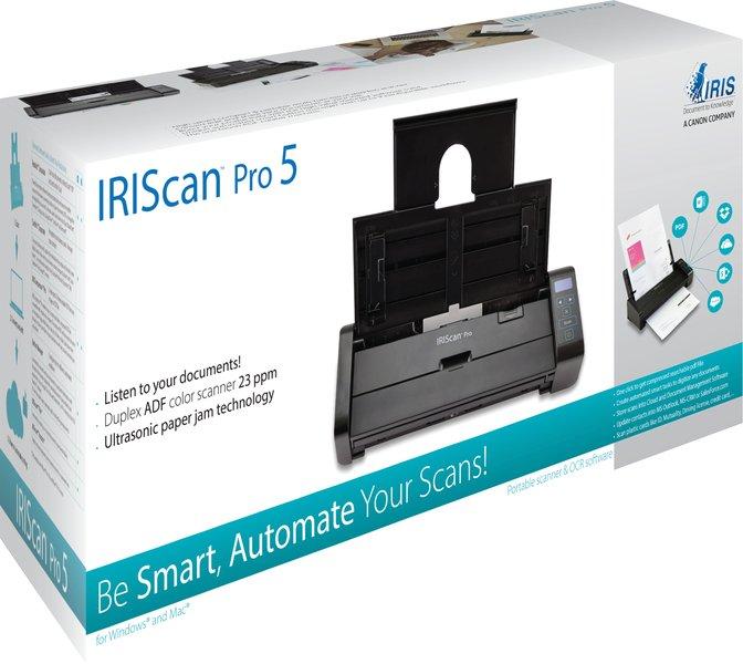 I.R.I.S. I.R.I.S. IRIScan Pro 5 ADF-Scanner 600 x 600 DPI A4 Schwarz