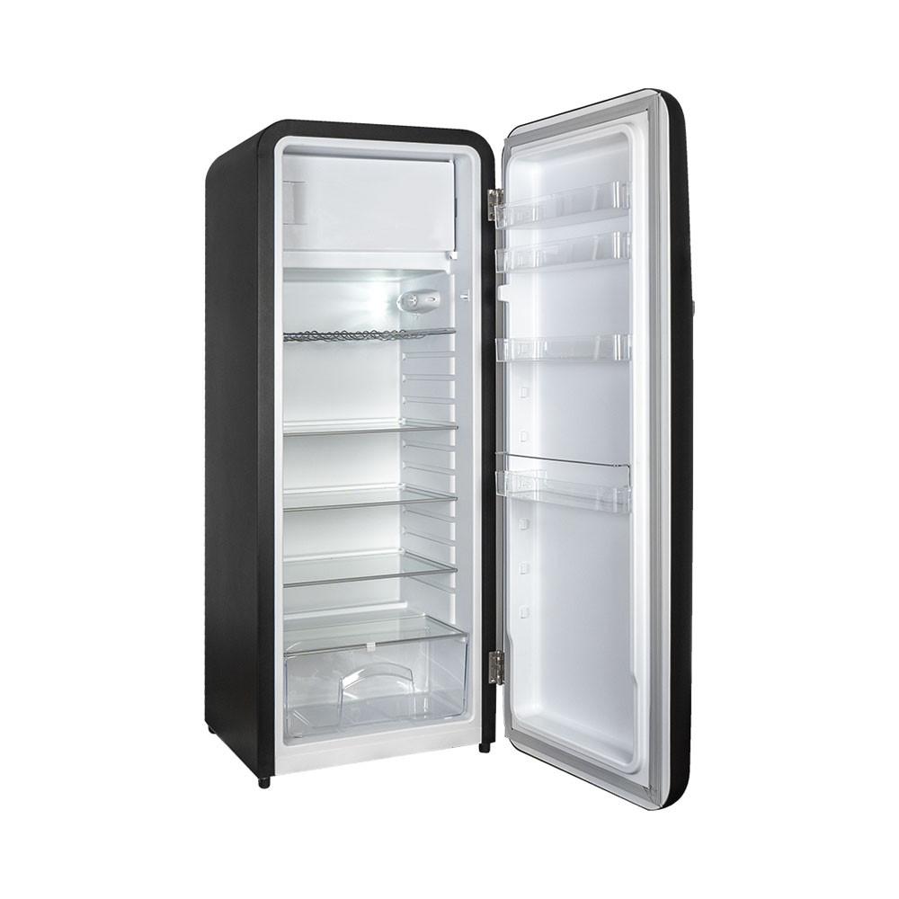 Kibernetik Retro Kühlschrank KSG260 schwarz