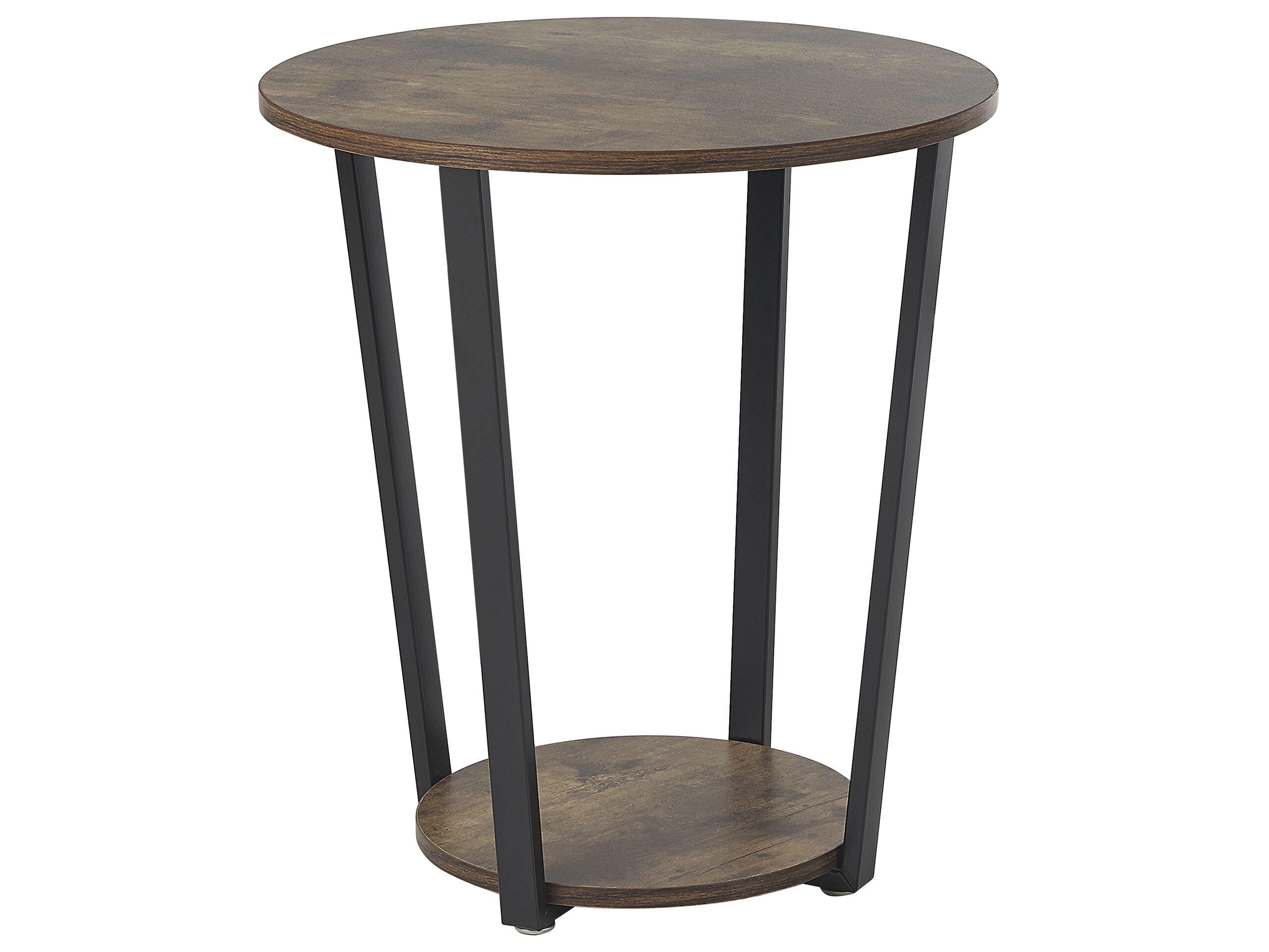 Beliani Beistelltisch aus MDF-Platte Industriell ORICK