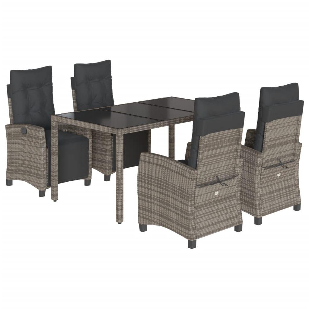 VidaXL Garten essgruppe poly-rattan