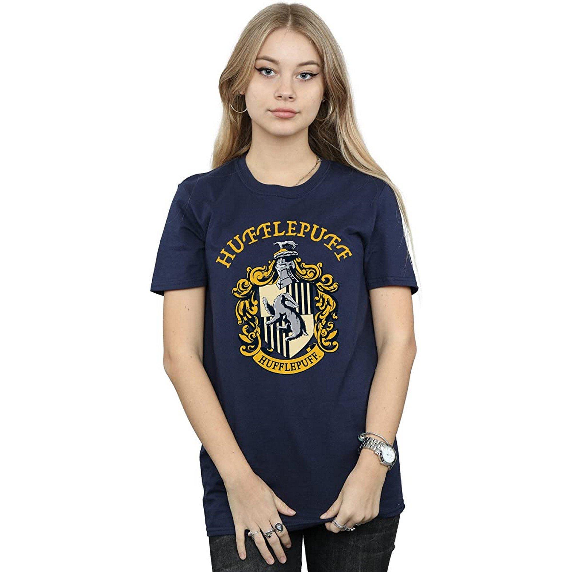 Harry Potter Hufflepuff Wappen Kurzarm T-Shirt