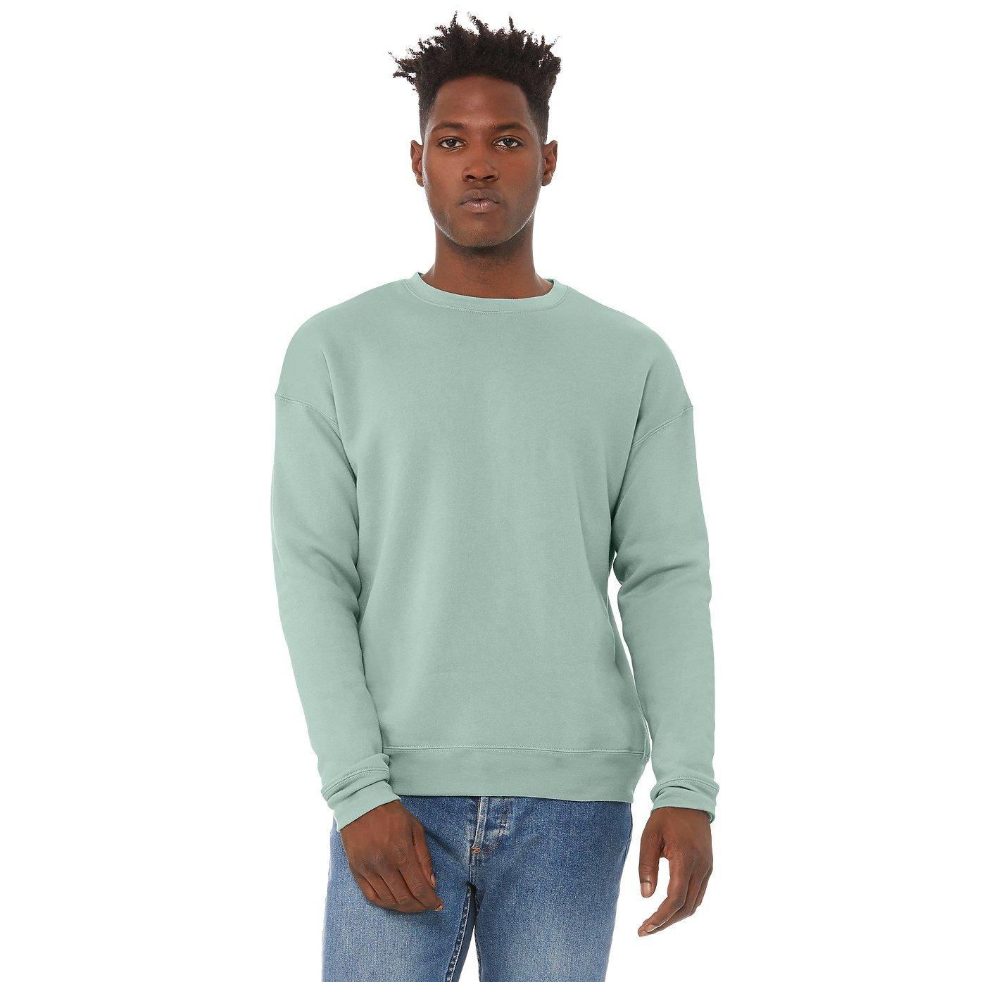 Bella + Canvas Fllece mit überschnittenen Schultern