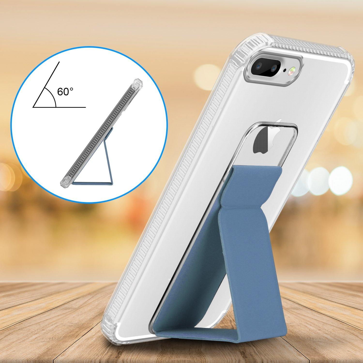 Cadorabo Hülle für Apple iPhone 7 PLUS 7S PLUS 8 PLUS mit Halterung und Standfunktion