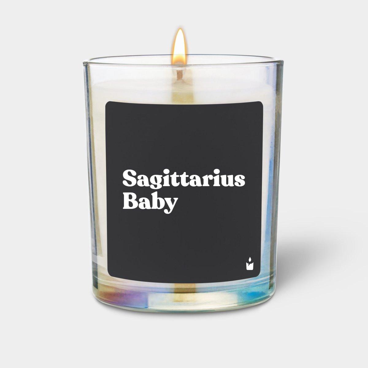 CandleHand Duftkerze Flowery Sagittarius Baby