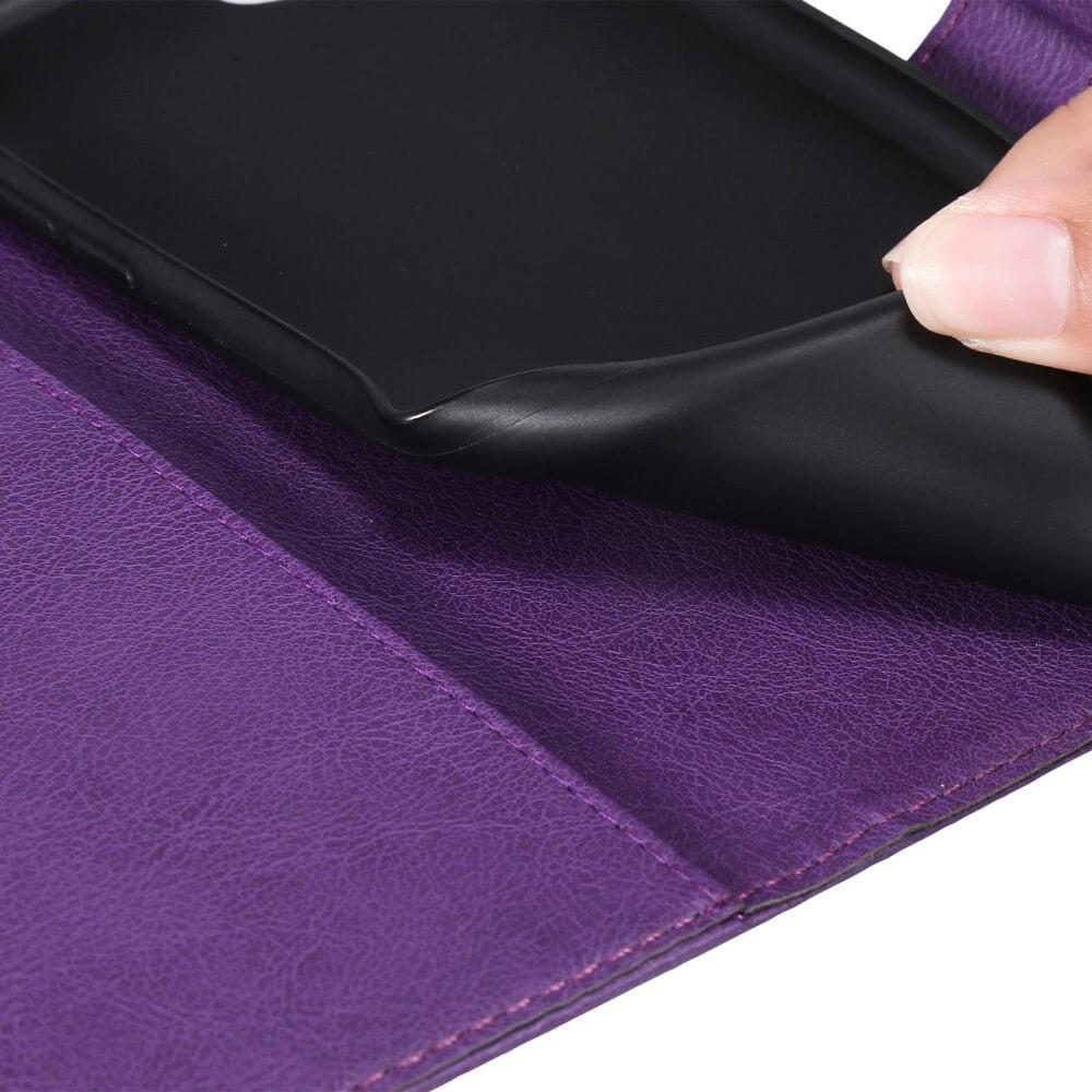 Cover-Discount Galaxy A23e - Leder Etui Hülle