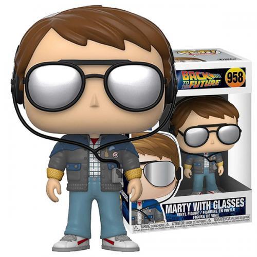 Funko Funko POP! Ritorno al Futuro: Marty w/Glasses (958)