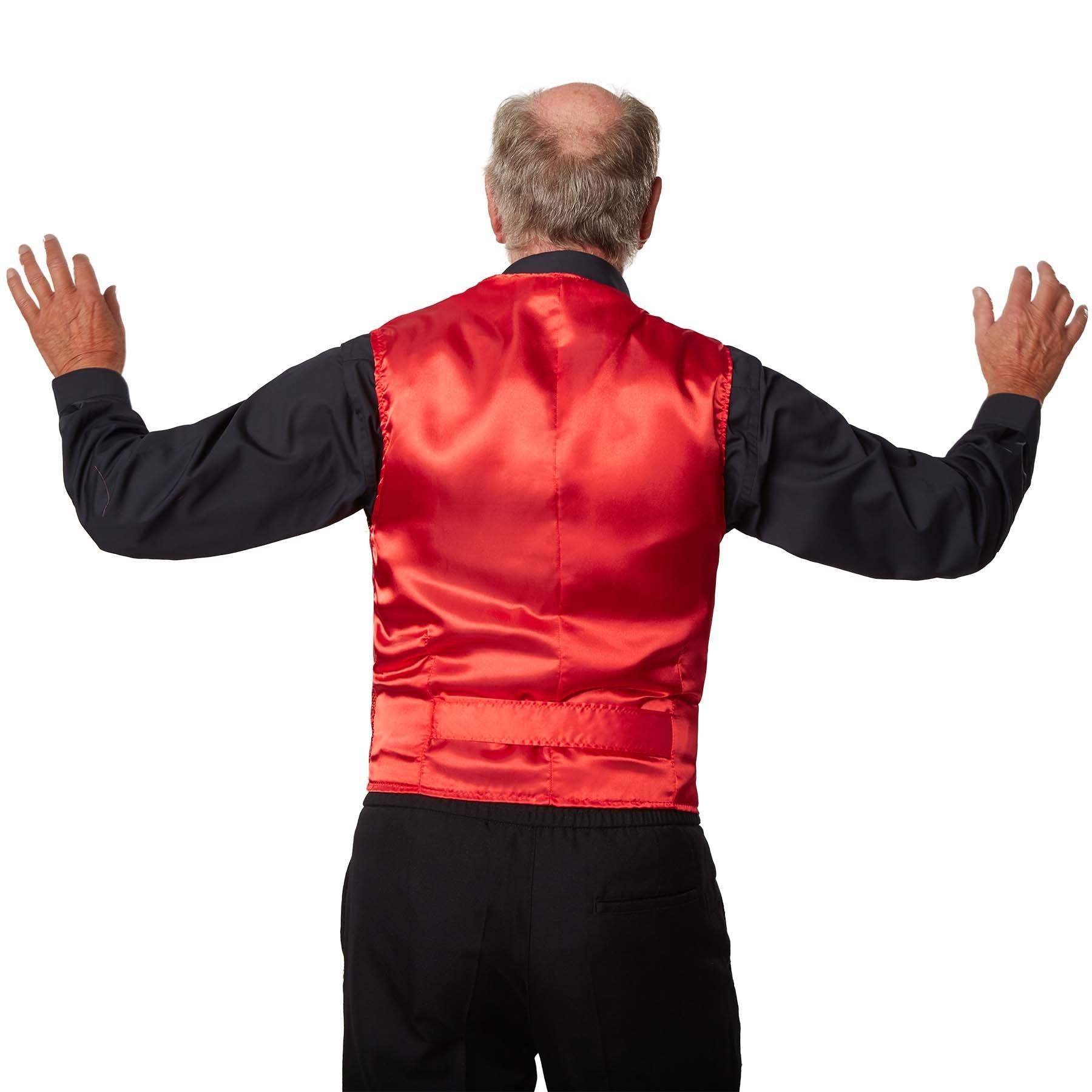 Tectake Pailletten-Weste Herren