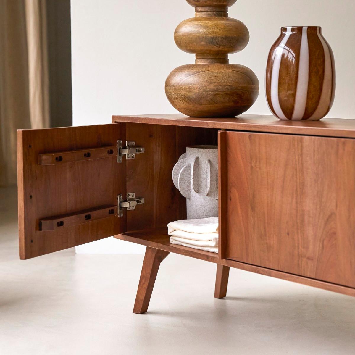 Tikamoon TV-Schrank aus Akazienholz 150 cm Niels