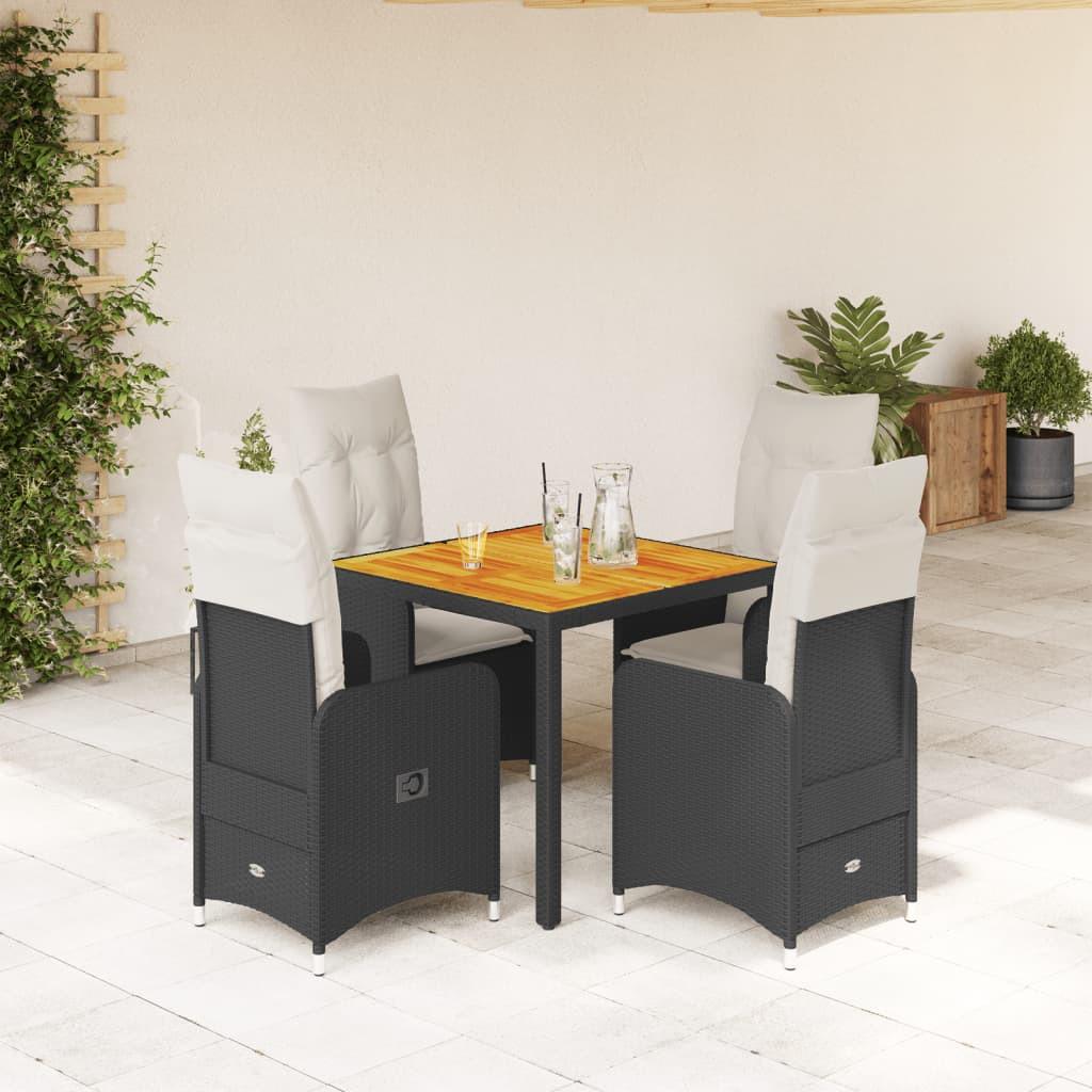 VidaXL Bistro set poly-rattan