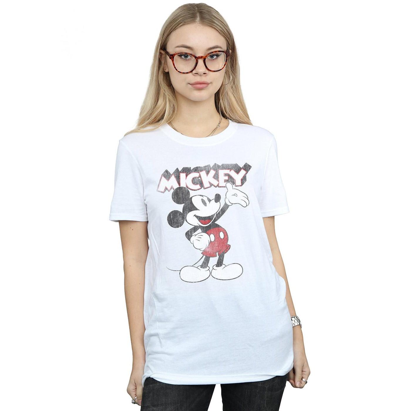 Disney Mickey Mouse Print T-Shirt