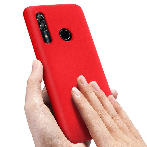 Avizar Soft Touch Hülle Huawei P Smart 2019 Rot