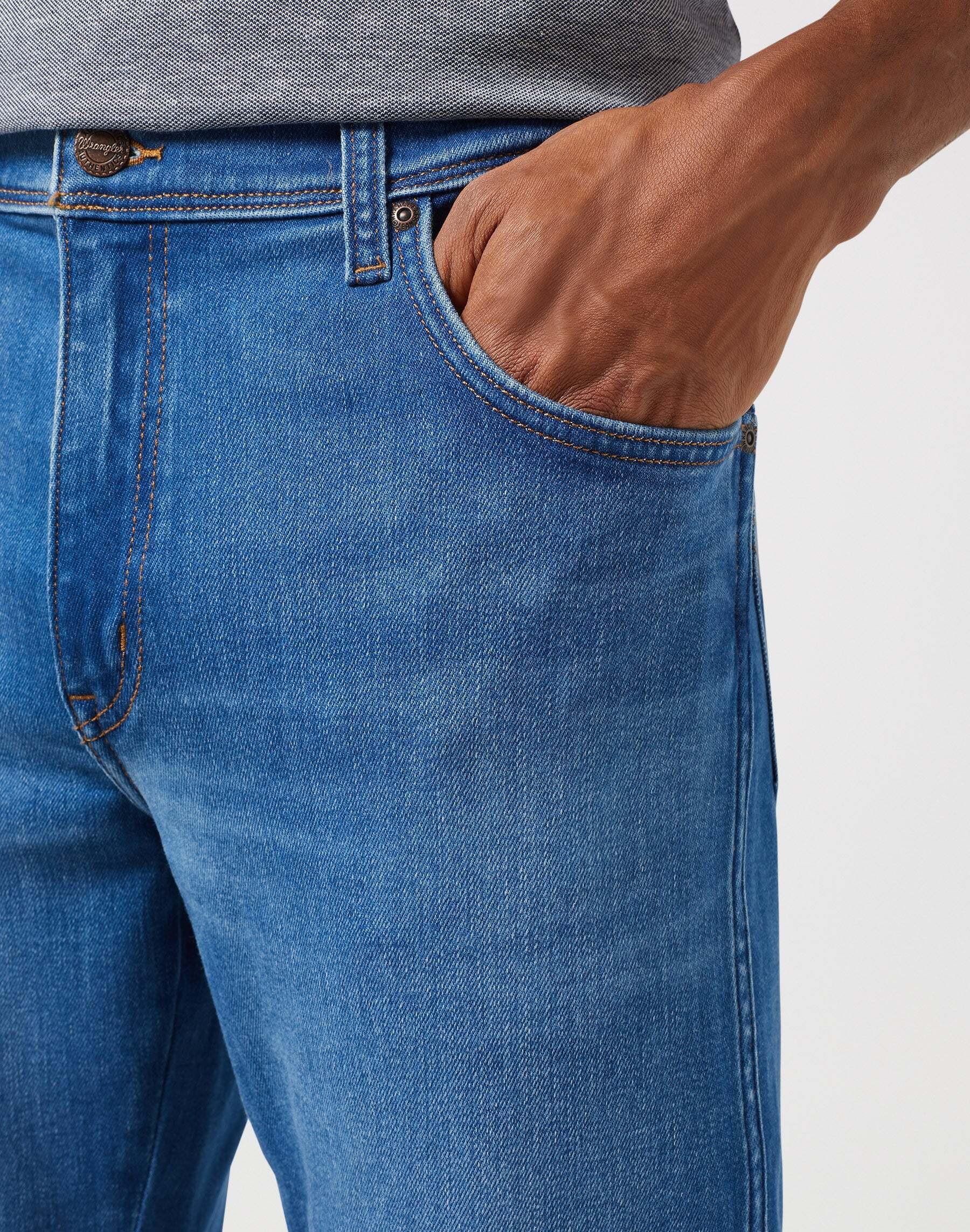 Wrangler Texas High Stretch Straight Leg Jeans