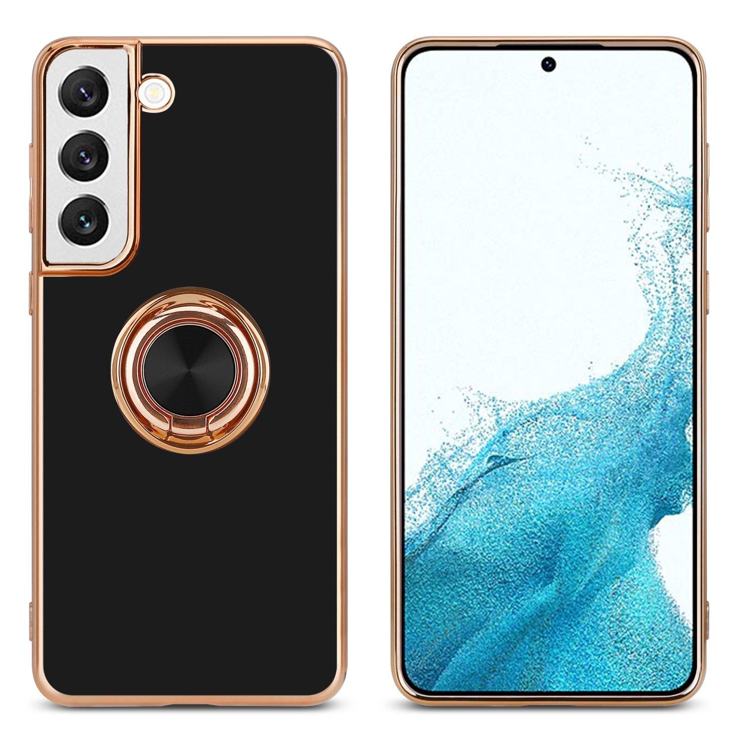 Cadorabo Hülle für Samsung Galaxy S21 5G mit Ring - Schutzhülle