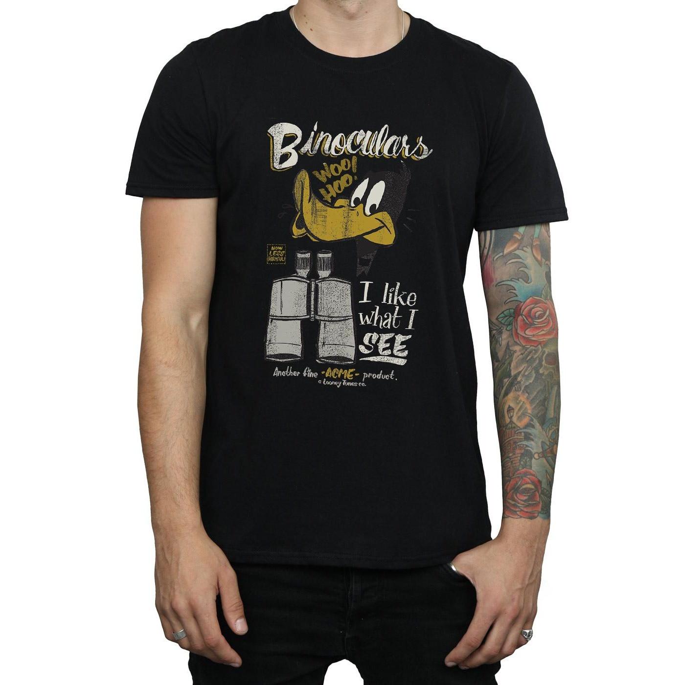 LOONEY TUNES Daffy Duck Fernglas Print T-Shirt