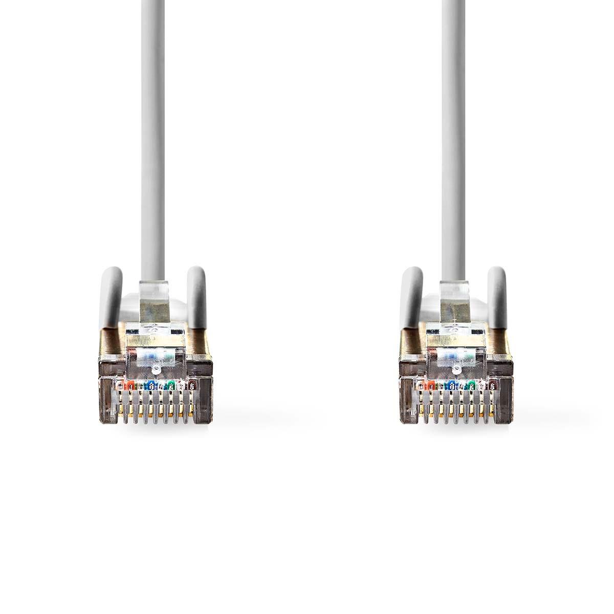 Nedis CAT5e Netzwerkkabel | SF/UTP | RJ45 Stecker | RJ45 Stecker | 3,00 m | Rund | PVC | Grau | Box