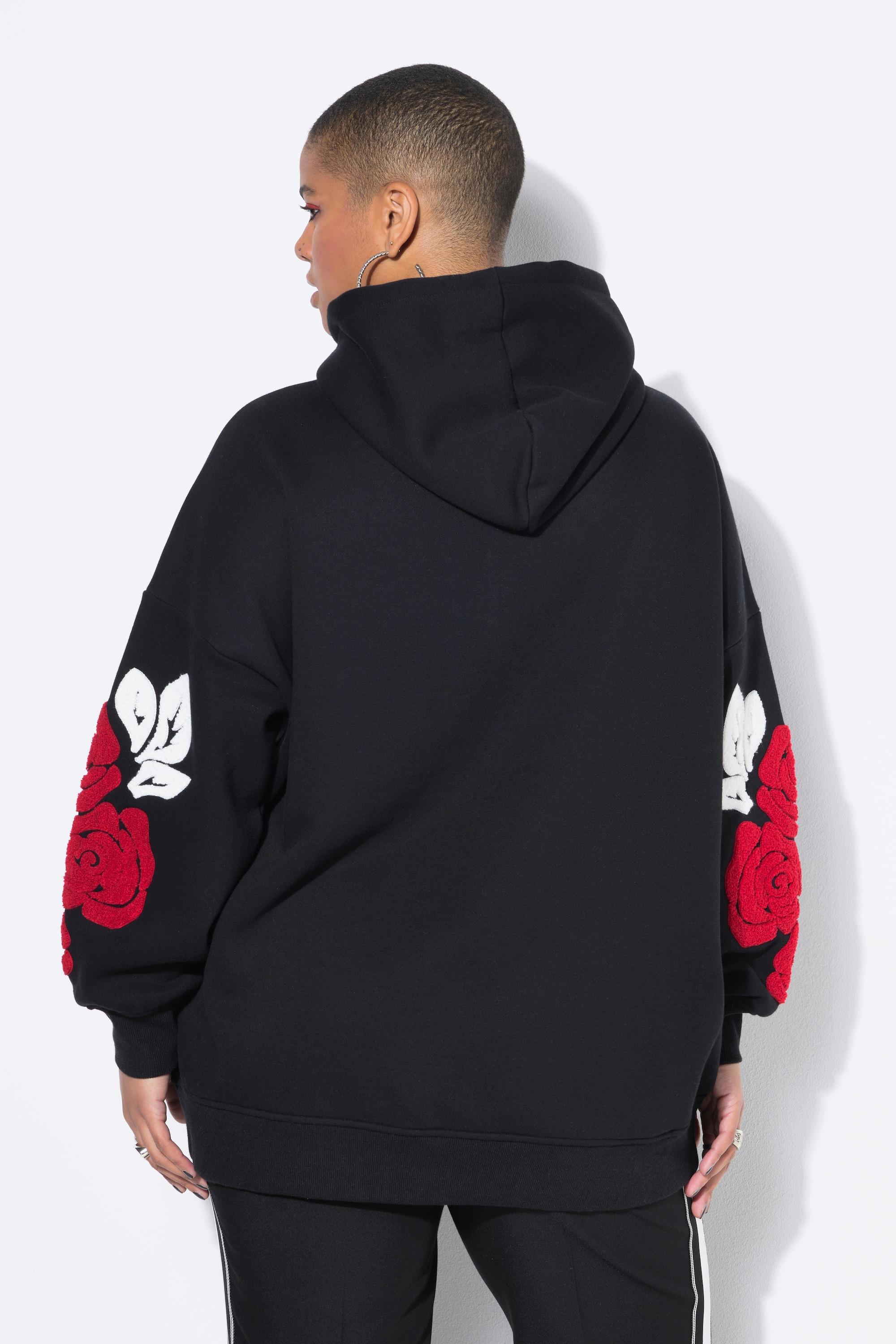 Studio Untold Hoodie, very oversized, Towelprint Rosen