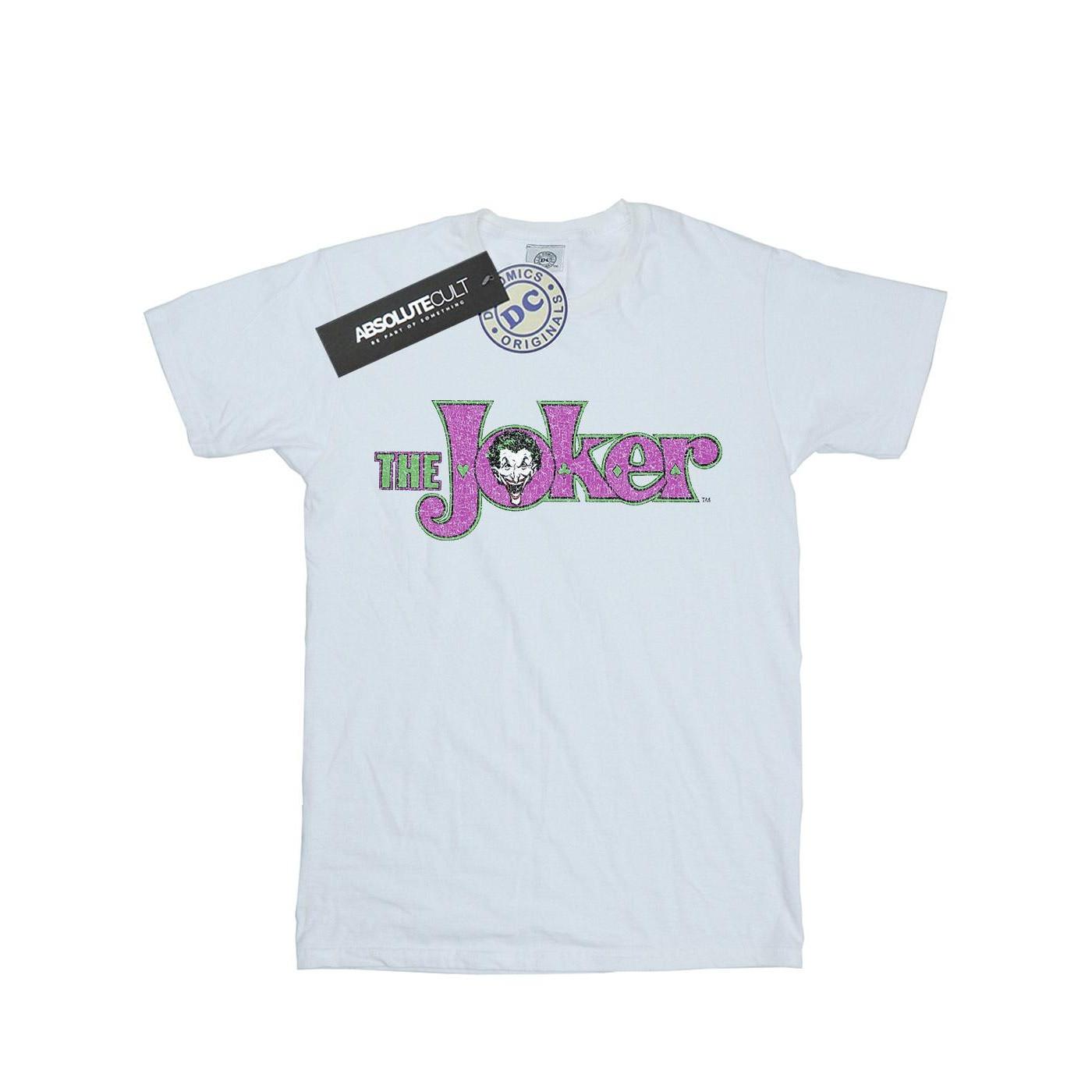 DC COMICS The Joker Logo Print T-Shirt