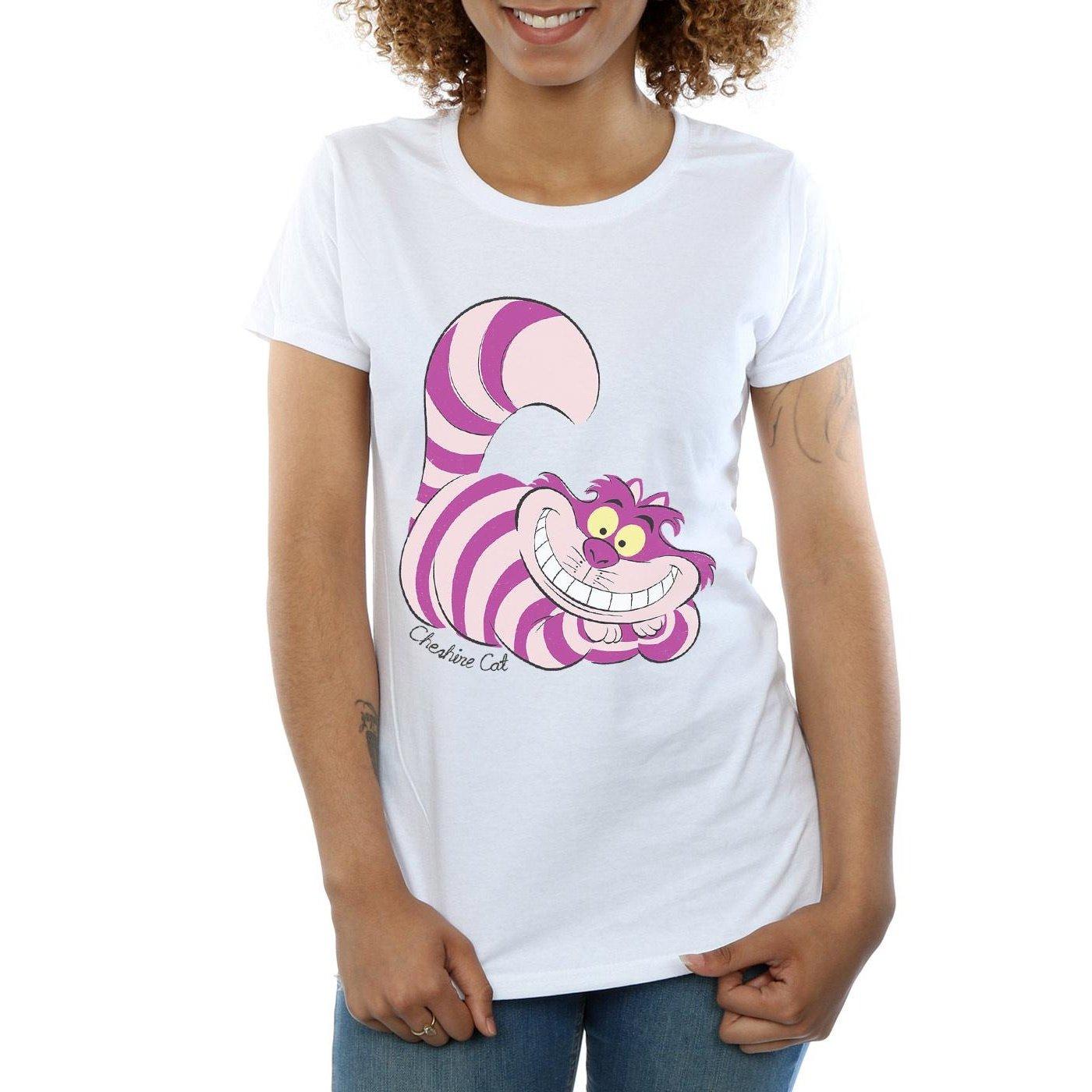 Alice in Wonderland Alice im Wunderland Grinsekatze Print T-Shirt
