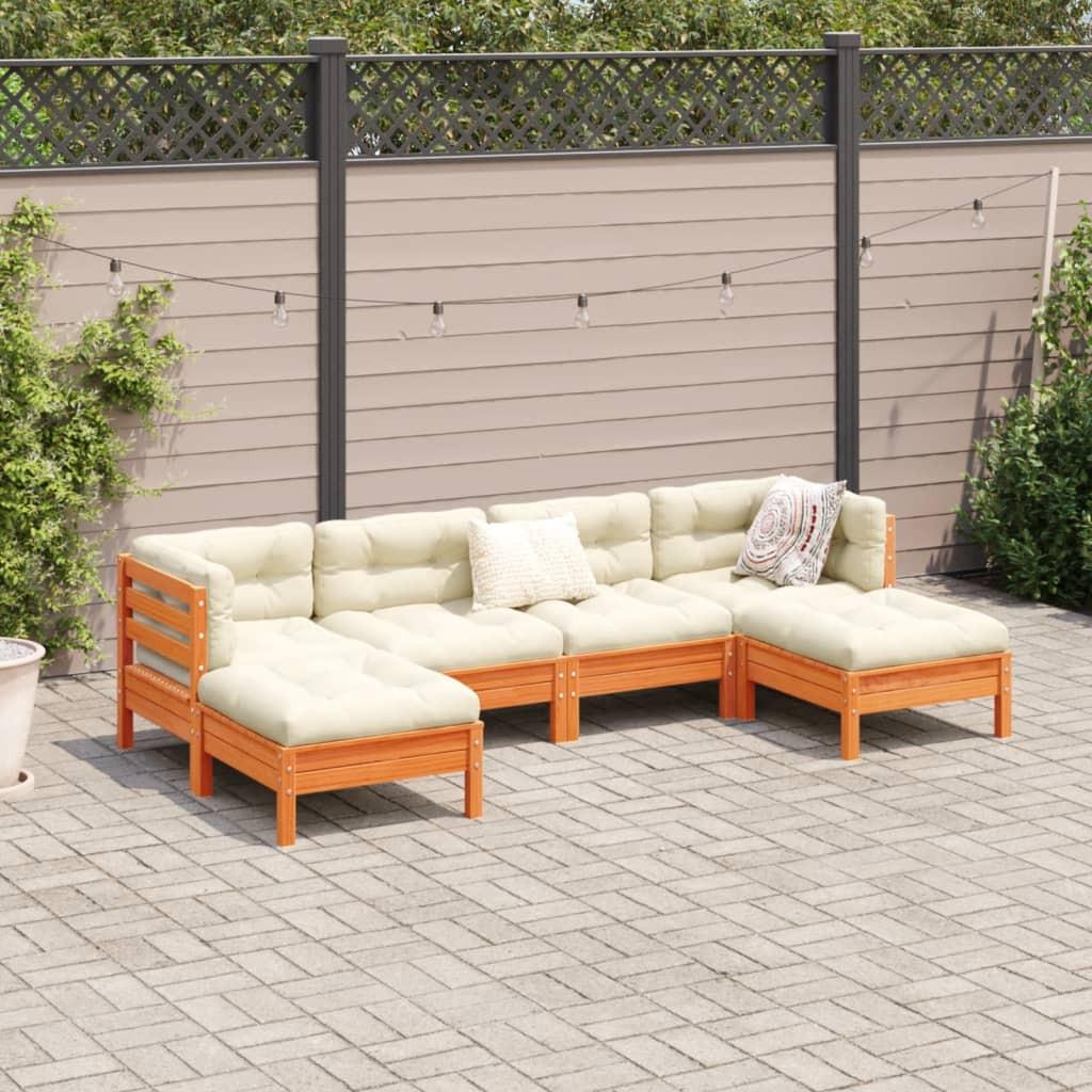 VidaXL Garten sofagarnitur kiefernholz