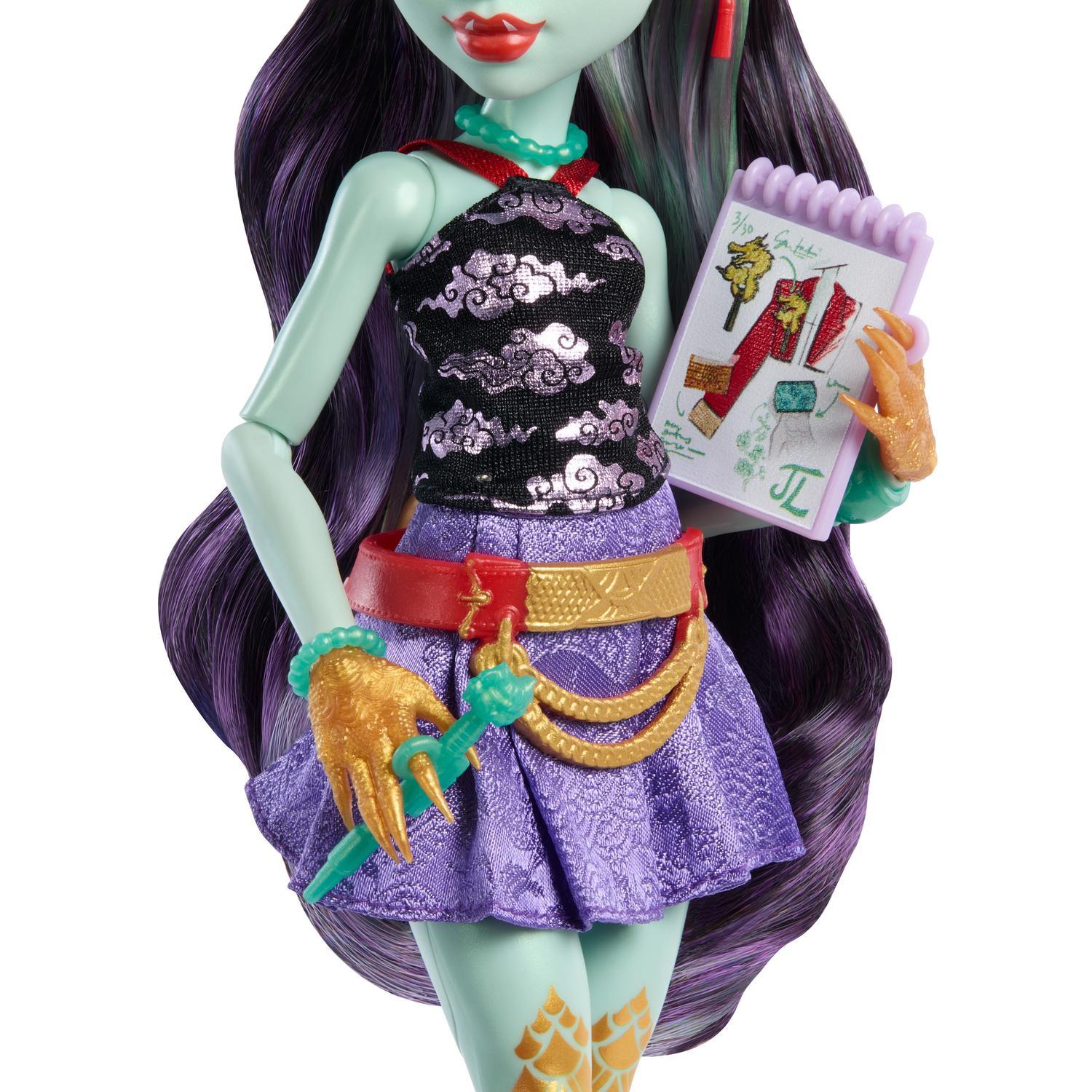 Mattel Monster High Puppe Jinafire Long