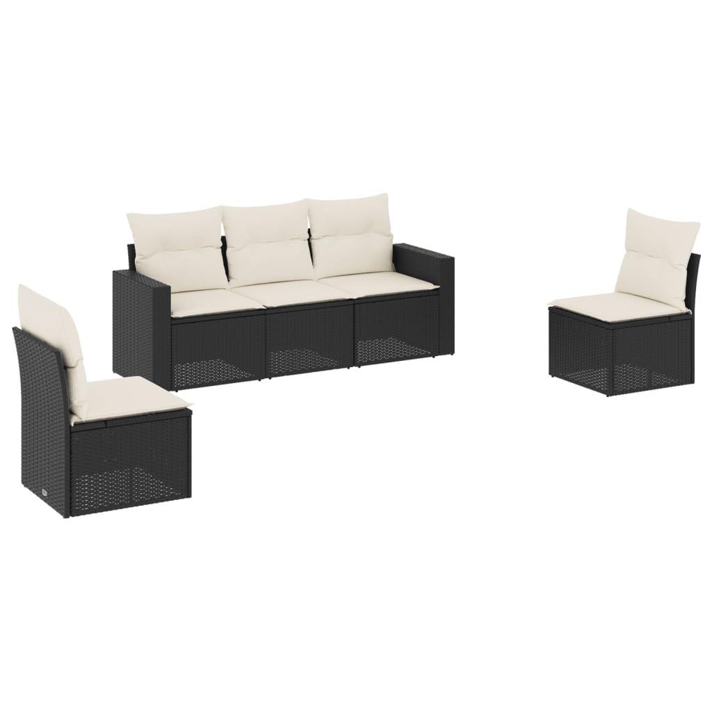 VidaXL Garten sofagarnitur poly-rattan