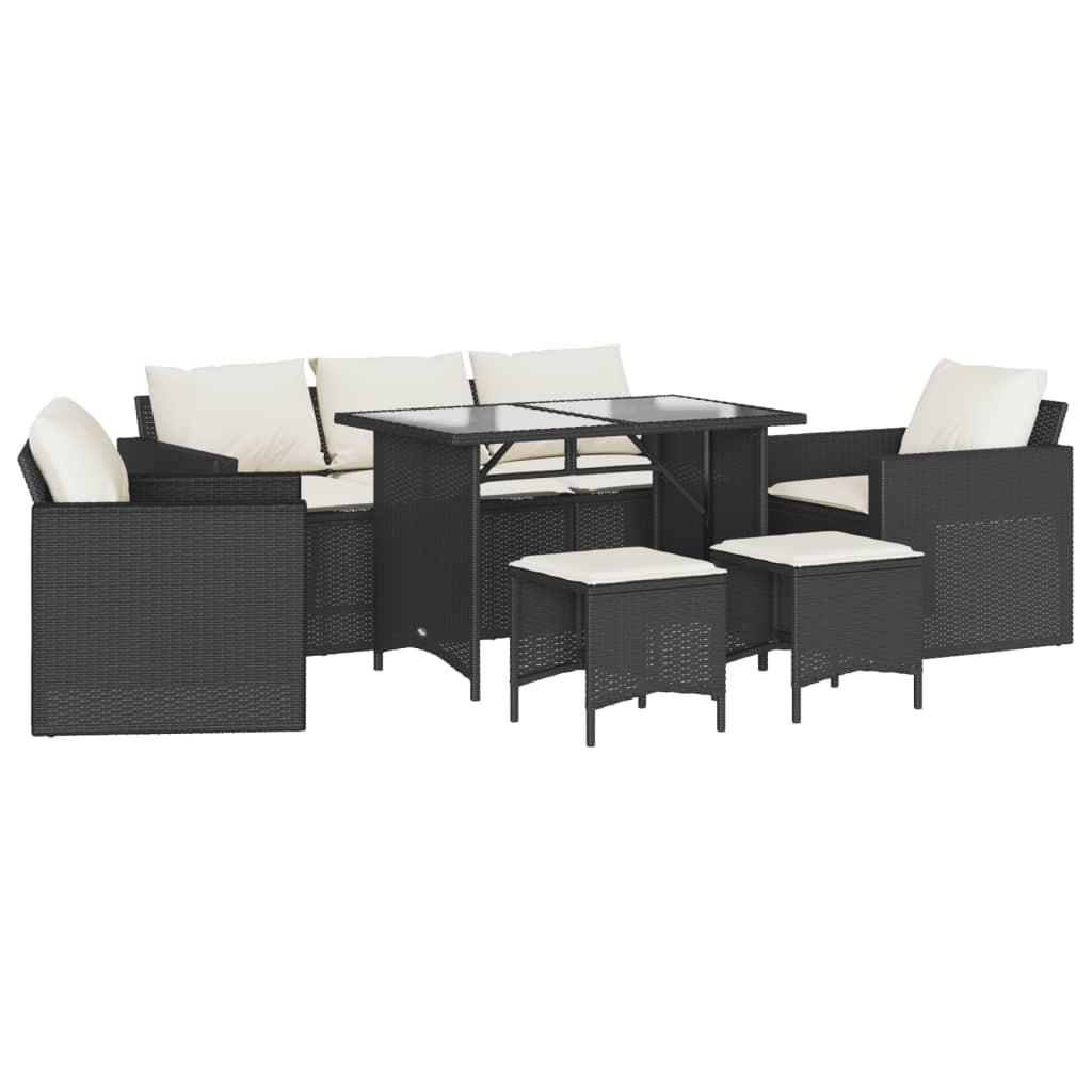 VidaXL Garten sofagarnitur poly-rattan