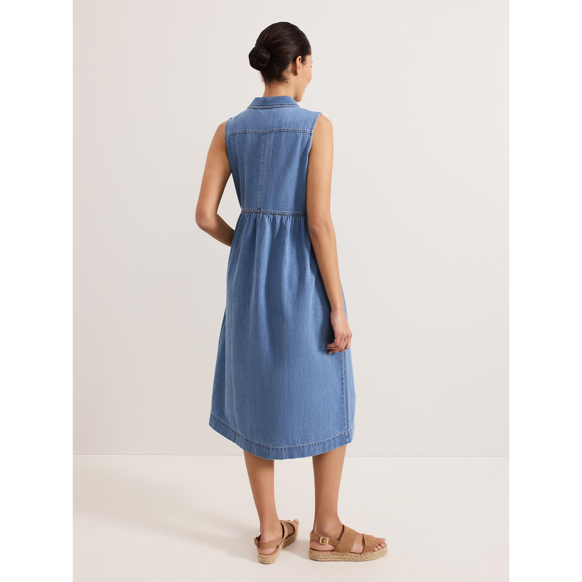 Phase Eight Blakely Jeans Midikleid