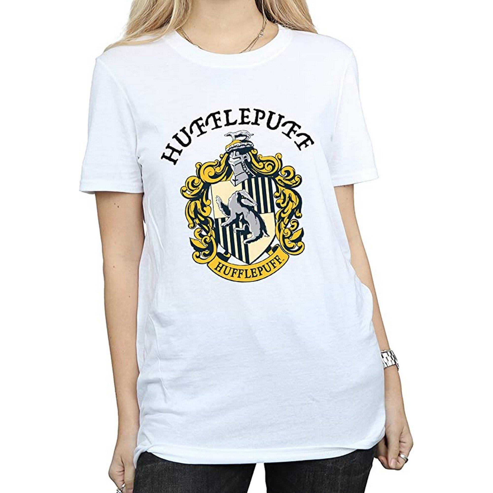 Harry Potter Hufflepuff Wappen Kurzarm T-Shirt