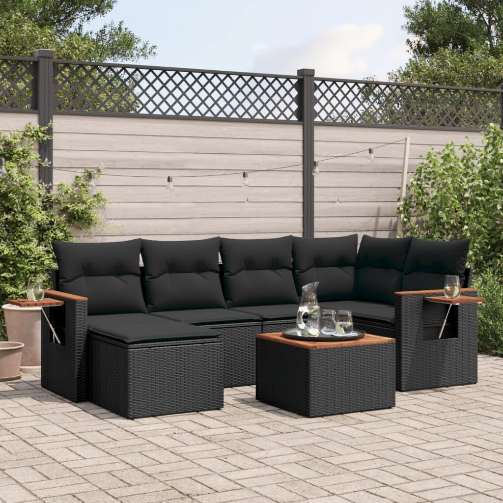 VidaXL Garten sofagarnitur poly-rattan