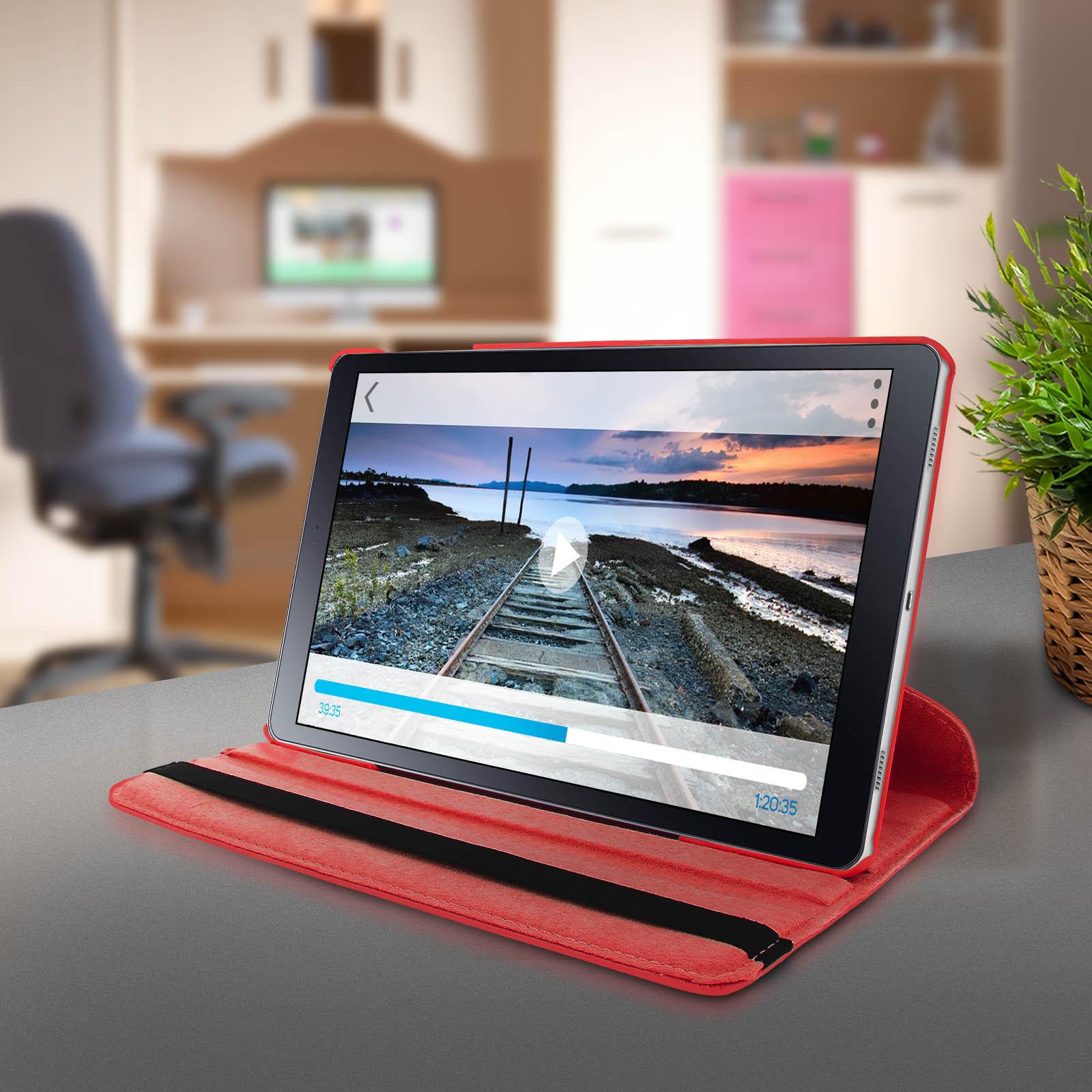 Avizar 360 Grad Hülle Galaxy Tab A 10.5 Rot