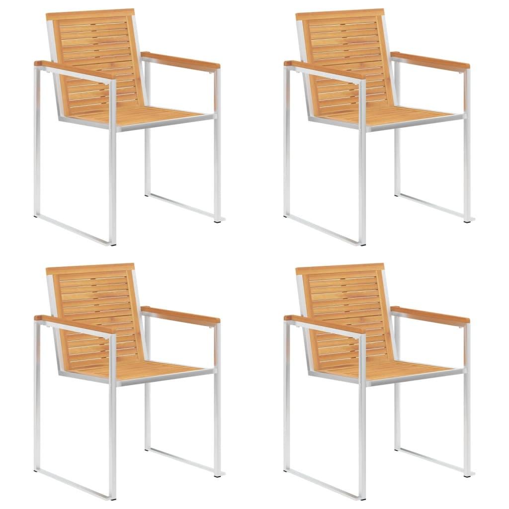 VidaXL Gartenstuhl teak
