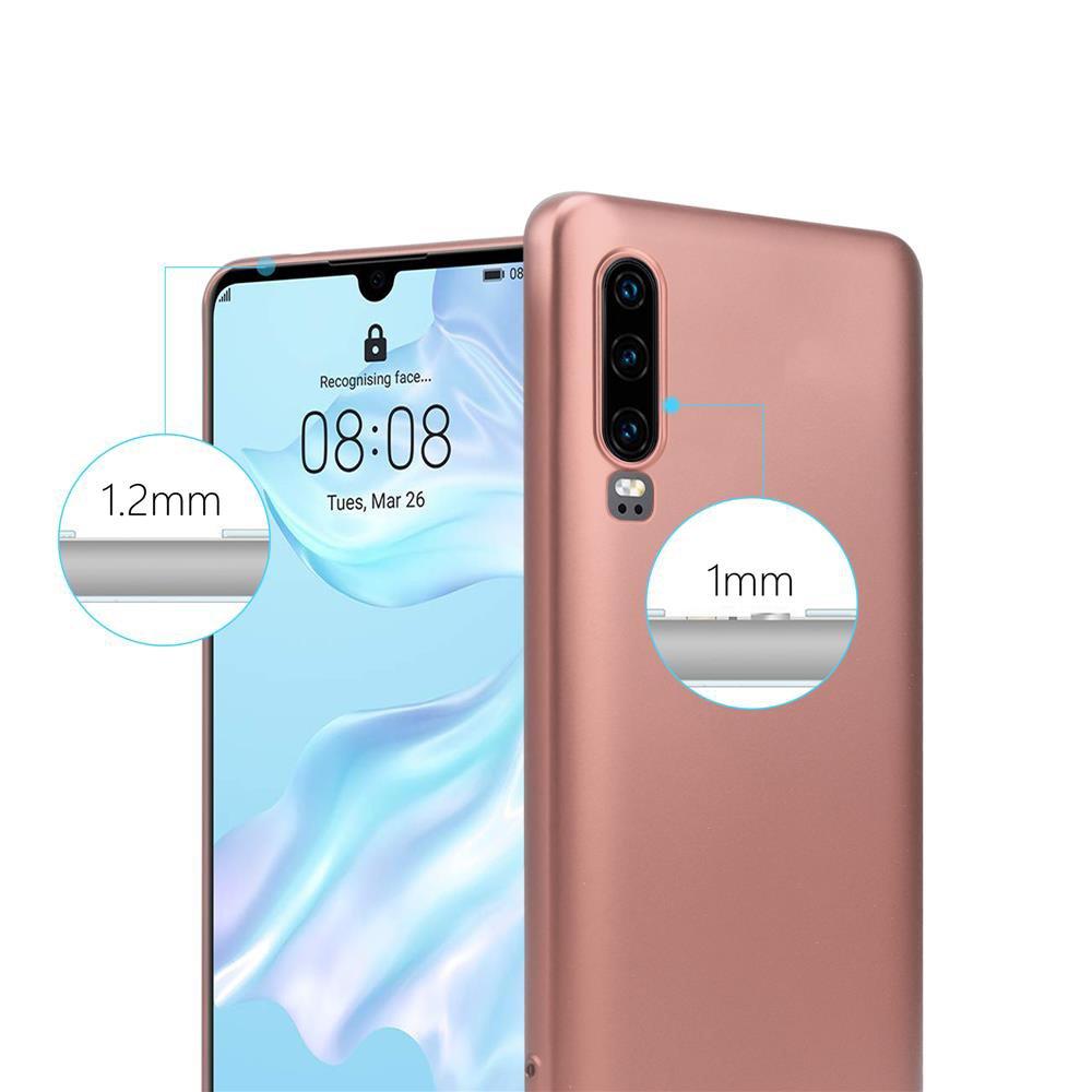 Cadorabo Hülle für Huawei P30 TPU Silikon Matt