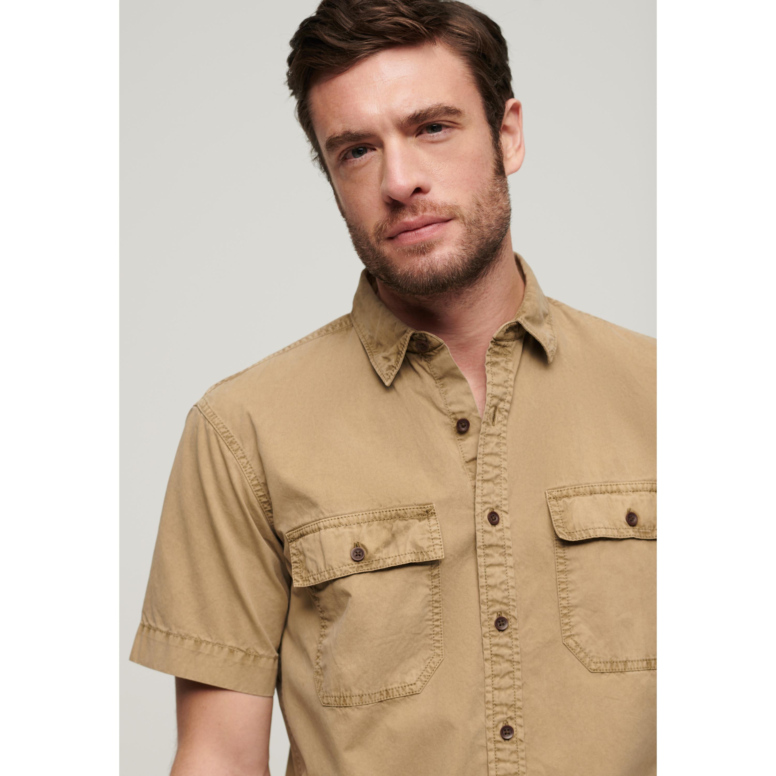Superdry Militär Kurzarmhemd