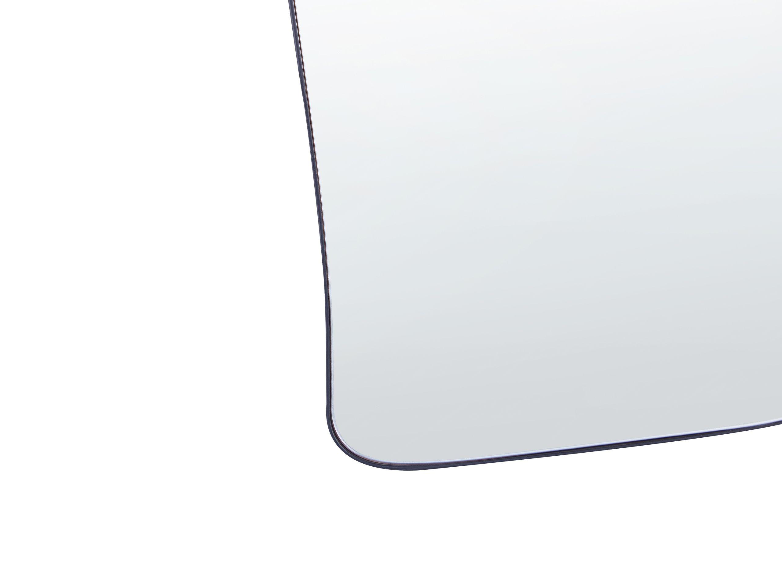 Beliani Wandspiegel aus Eisen Minimalistisch MONTCLUS