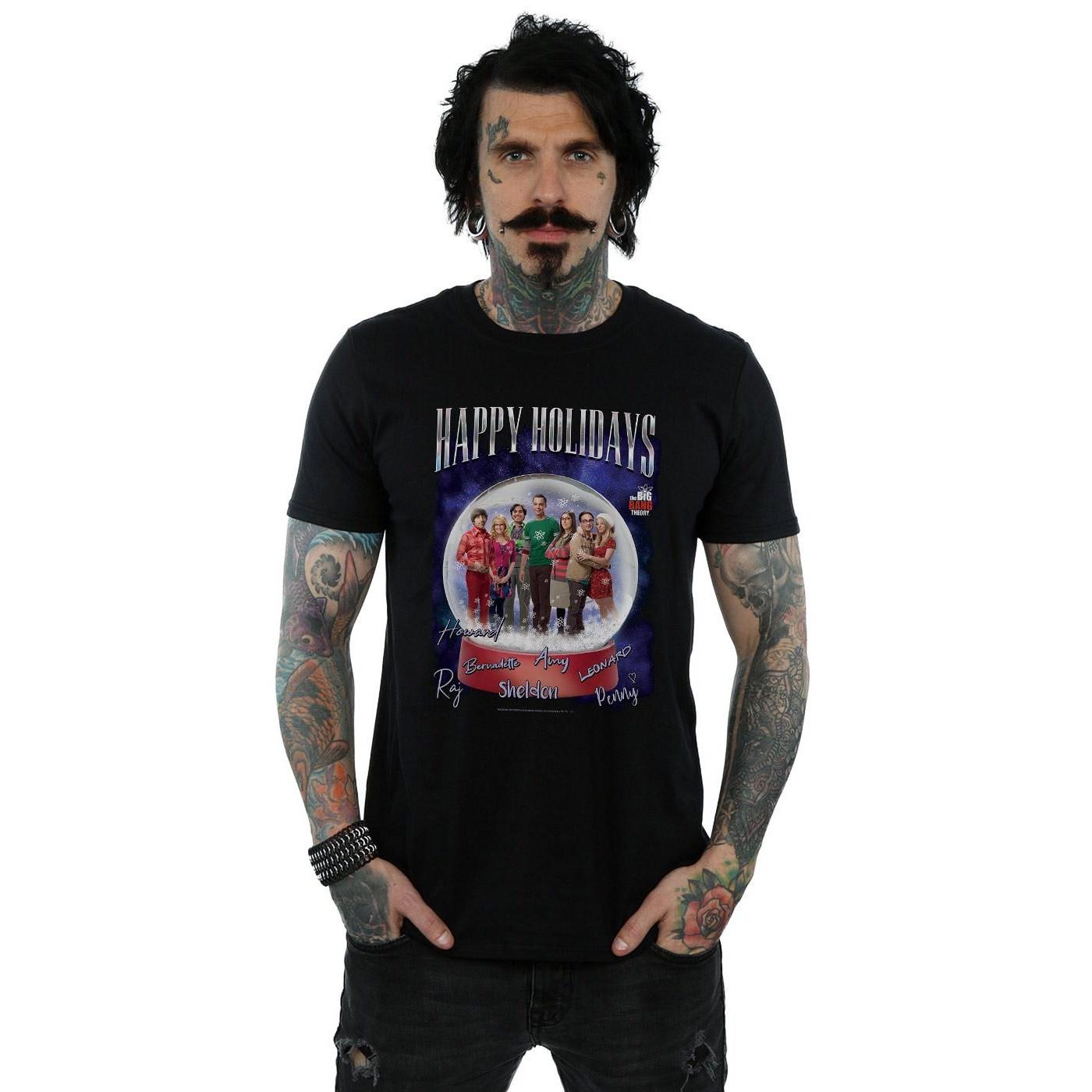 The Big Bang Theory Happy Holidays T-Shirt