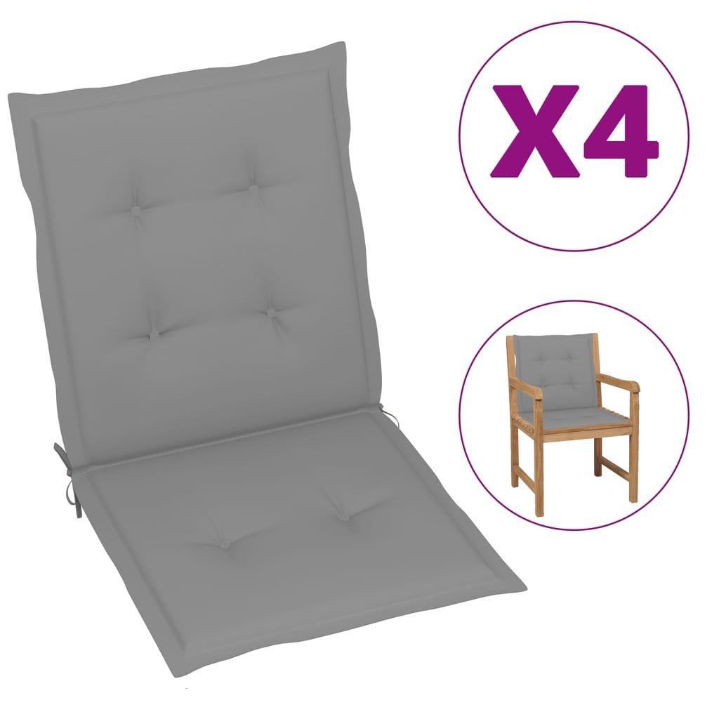 VidaXL Gartenstuhlauflagen 4 Stk. 100x50x3 cm