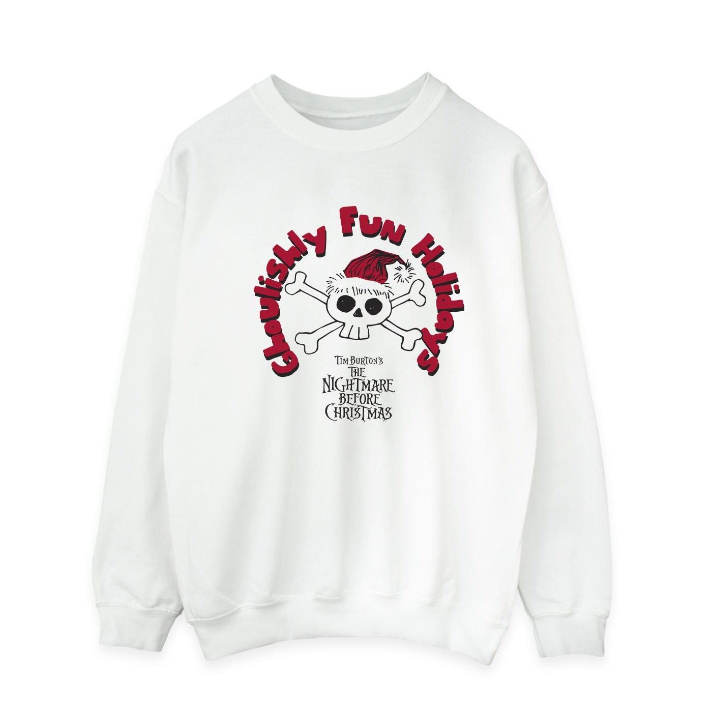 Disney The Nightmare Before Christmas Ghoulishly Fun Holidays Sweatshirt