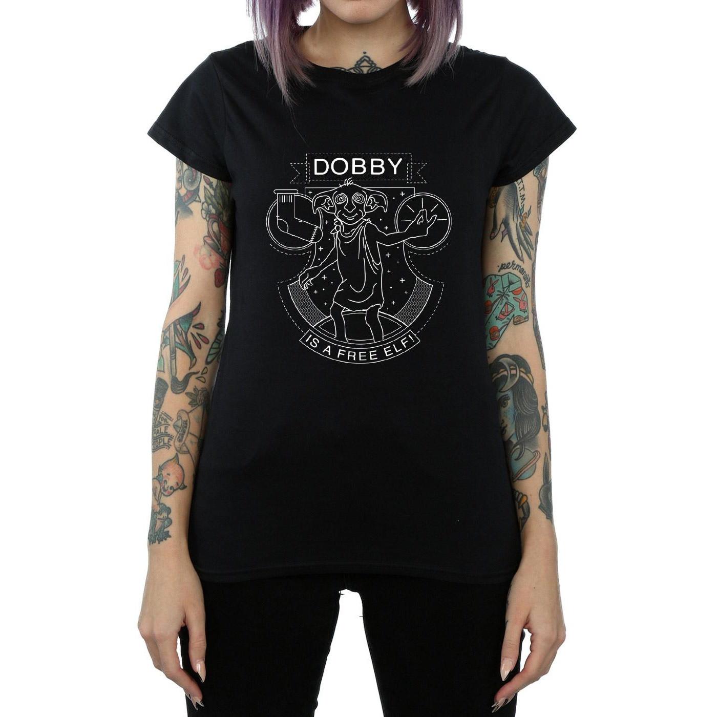 Harry Potter Dobby Is A Free Elf Bedrucktes T-Shirt