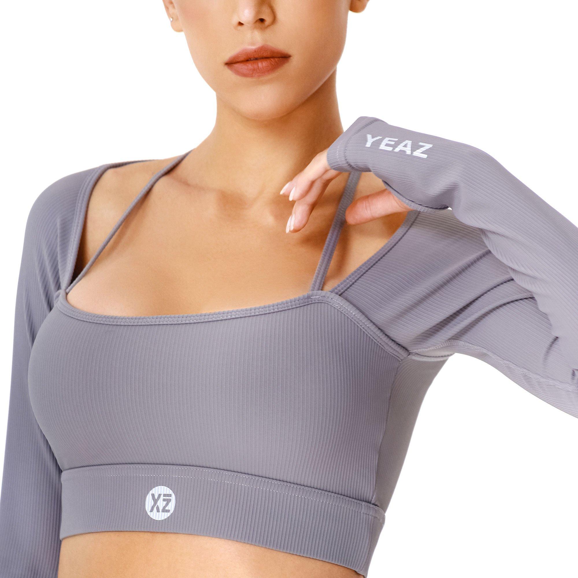 YEAZ CLUB LEVEL Long Top - shadow grey