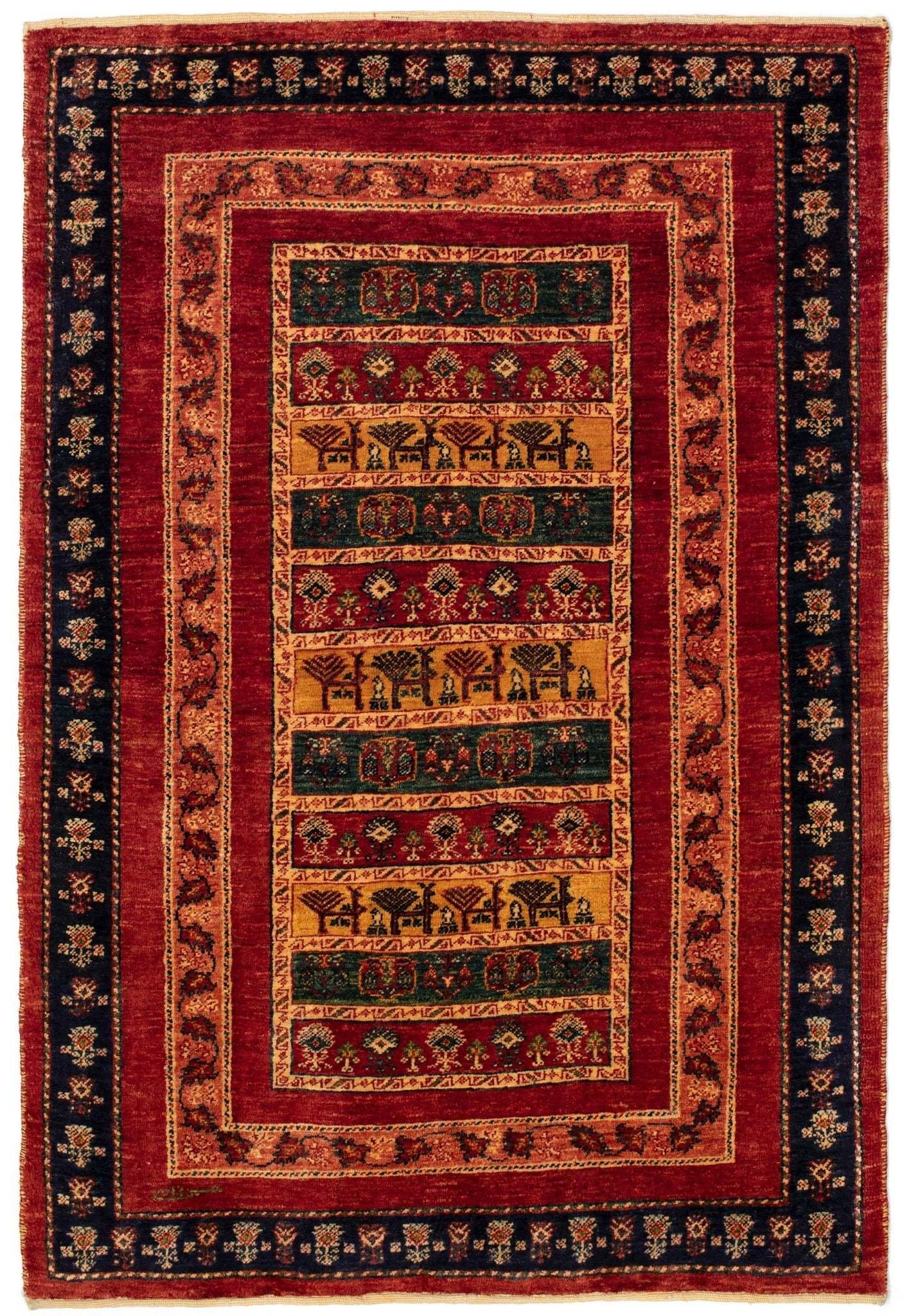 VIDAL Handgemachter Teppich Kashkuli
