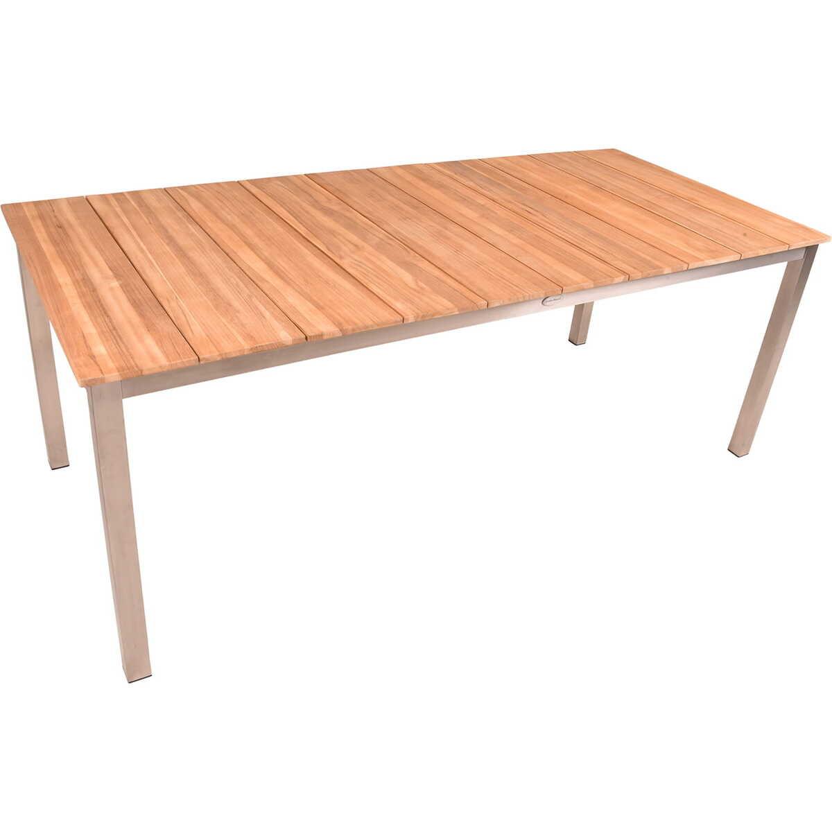 mutoni pleasure Garten Essgruppe Dallas Teak (7-tlg)