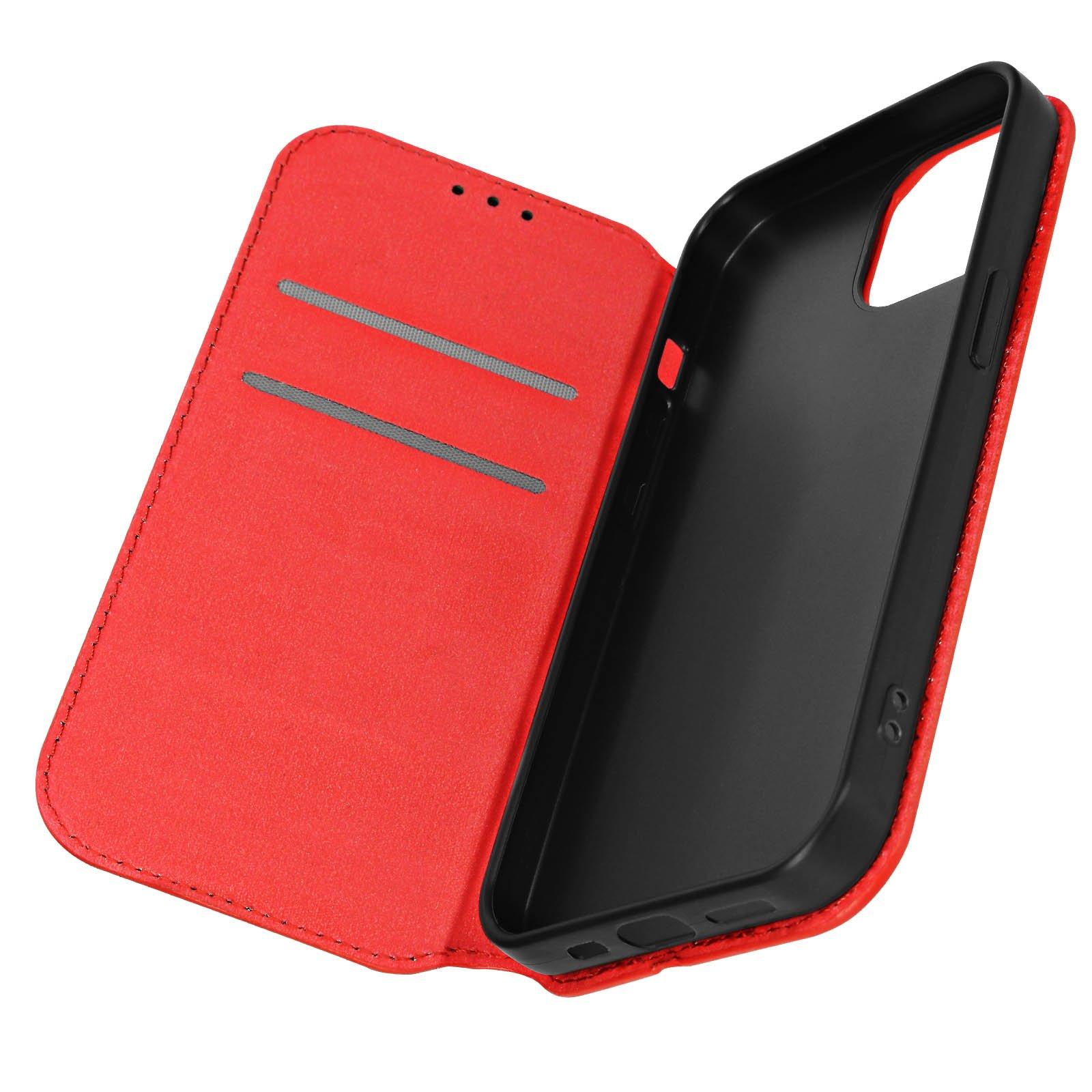 Avizar Classic Cover Apple iPhone 15 Pro Rot