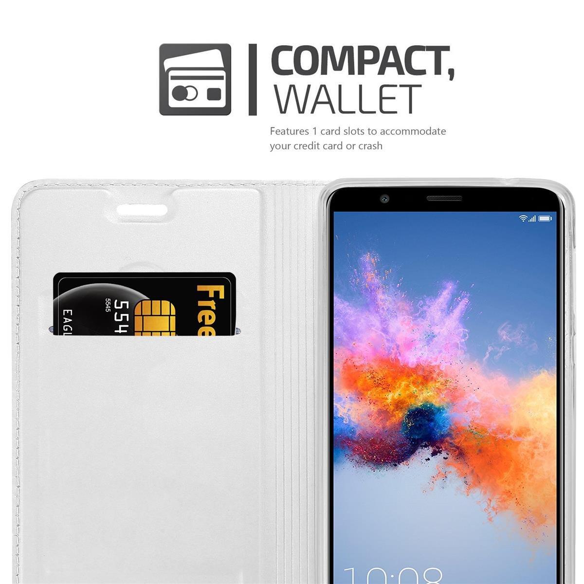Cadorabo Hülle für Honor 7X Magnetverschluss, Kartenfach