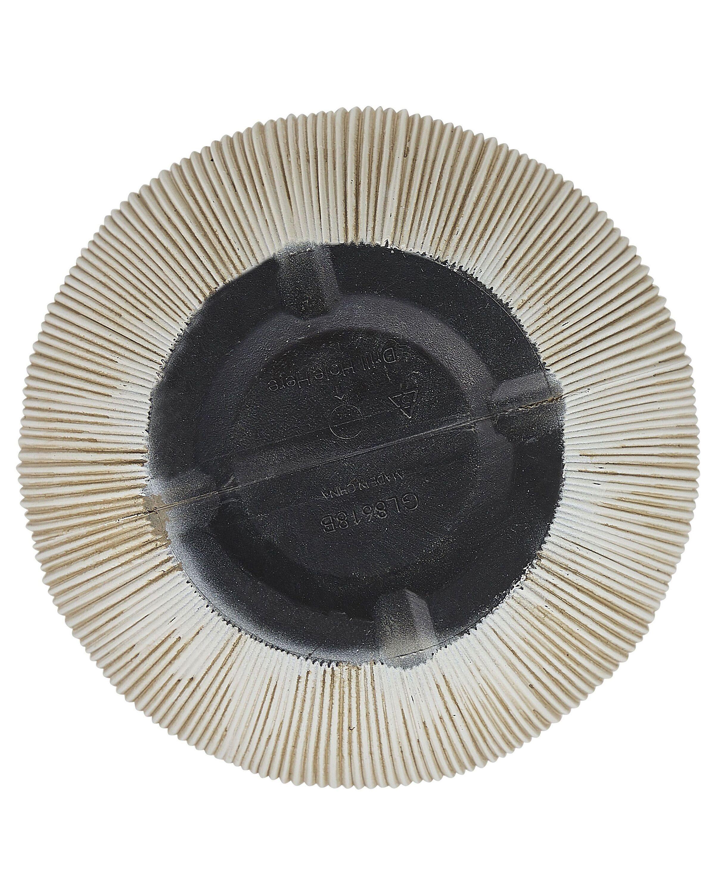 Beliani Blumenkübel aus Kunstharz Skandinavisch CHIOS